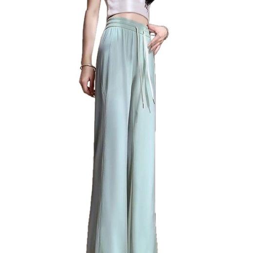 版型好绝‼️2025新款lulu风夏季冰丝凉凉裤冰感百搭喇叭裤瑜伽休闲显瘦防晒速干裤 商品图4