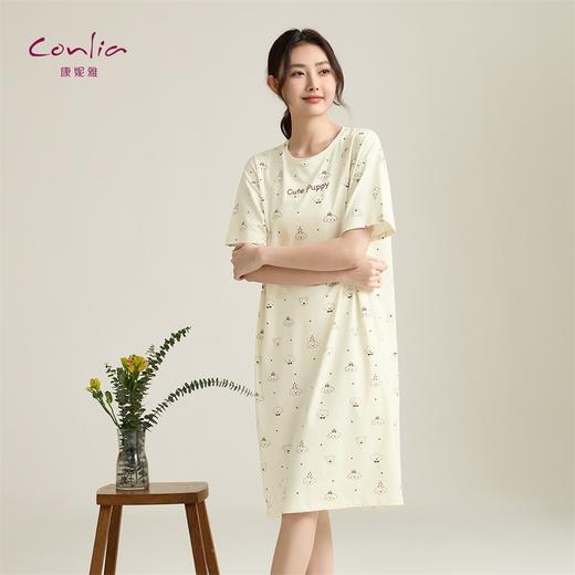 康妮雅女式短袖睡裙 521622039 商品图2