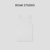 ROMI STUDIO“简约随性” 高支棉高弹U领针织吊带背心 RW24ASZ0456 商品缩略图4