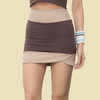 Gymicon能量符号 新款撞色瑜伽网球裤裙透气女高腰显瘦运动训练短裙YABQ2508 商品缩略图3