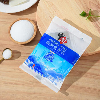 中盐 精制食用盐250g*5【加碘 井矿盐】家用细盐 炒菜调味 中盐出品 /粮油调味 /调味品 /盐 商品图1