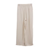 VIVIAN LIU V2535009 25新款松紧带抽绳斜插口袋显瘦直筒宽松长裤 商品缩略图1