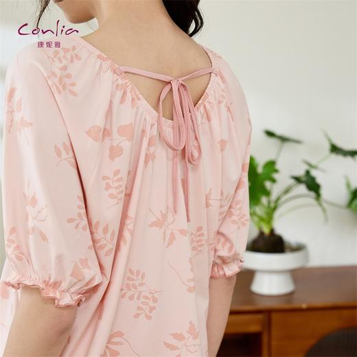 康妮雅女式短袖中裤套头套装 商品图3