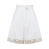 两三事 月漪溯影 2025夏季新款甜美蕾丝拼接刺绣高腰短裤女宽松 商品缩略图4