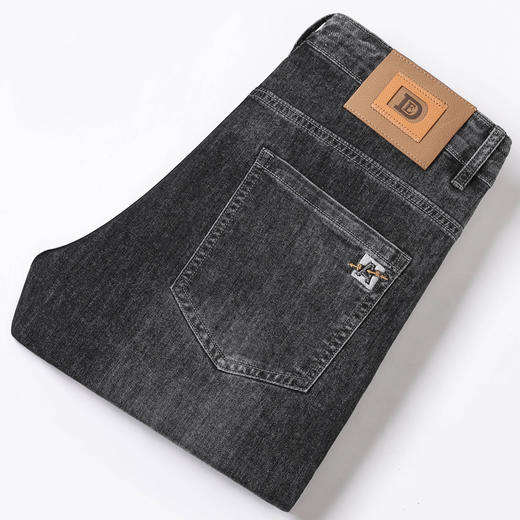 【DYG】大依优型大码牛仔裤休闲百搭长裤宽松加肥加大潮流薄款裤子胖子男士 商品图4