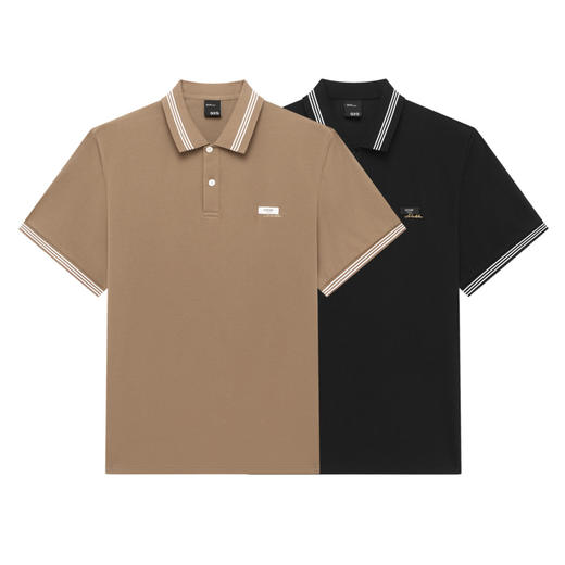 GXG男装 多色潮流绣花设计短袖POLO衫T恤 夏季热卖翻领T恤 商品图4