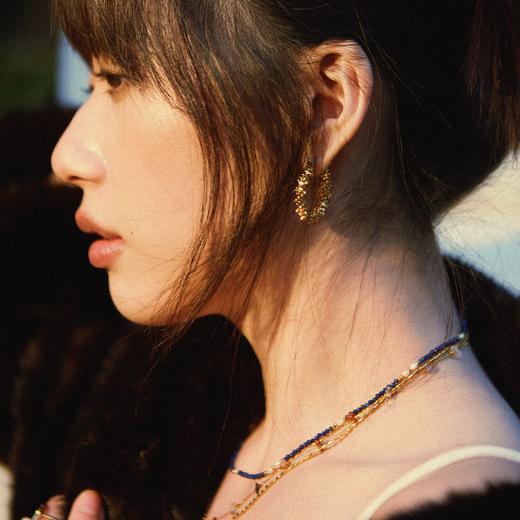 【B24009-g】alodia.co 蒋依依黄灿灿同款星河手镯耳钉 度假风限定系列经典简约百搭RJ136 商品图9