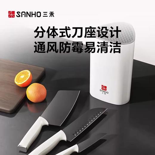 三禾套刀抗菌刀具菜刀水果刀家用组合全套防锈厨具TD301 商品图0