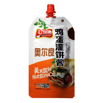 叮当婆鸡蛋灌饼酱原味x2 香辣x1 奥尔良x1 共130gx4袋家用调味品酱料 /粮油调味 /调味品 /中式酱料 商品图0