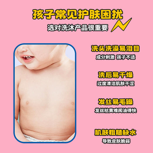 kekebebe儿童洗护套装500g+200g 商品图1