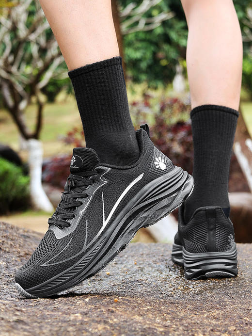 WFK 幻影熊情侣款飞织网面健步休闲鞋H1815 商品图4