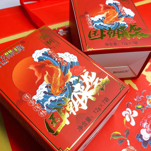 【占花黑蜂】东北特产 国潮来袭便携小蜜袋12g*7个 商品图3