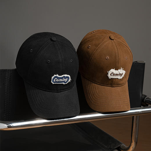 疯帽子 2025春夏新款川岛时尚纯棉刺绣英文字母棒球帽 男女情侣款休闲鸭舌帽 商品图2