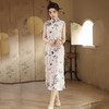 SC21109水墨竹国风中式长款无袖旗袍改良年轻款2025新款少女复古修身夏季 商品缩略图0