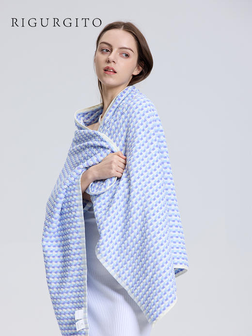 Rigurgito40⽀提花浴⼱，A类新疆棉，无化学添加，柔软亲肤 商品图4