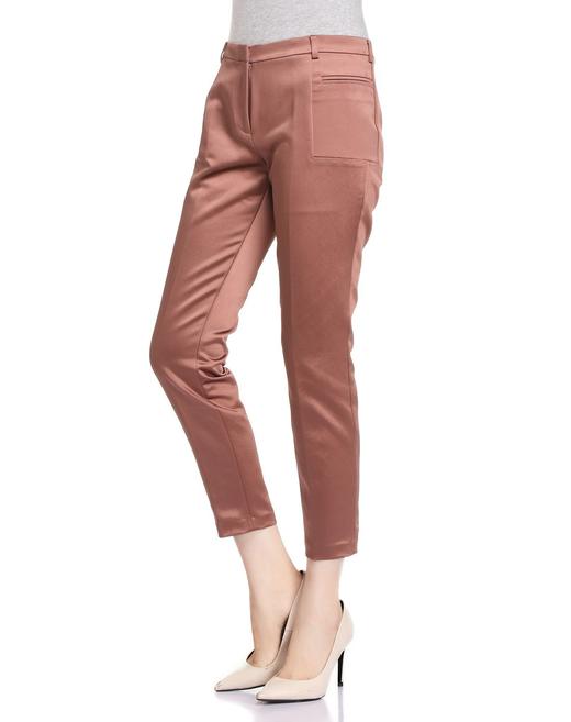 1003000393645 EQ:IQ 啡色斯文休闲长裤 商品图2