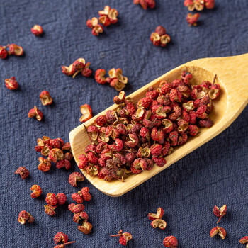 诗腾红花椒100g  四川大红袍麻椒 香辛料 干花椒粒卤料调料火锅调味料 /粮油调味 /调味品 /基础香辛料 商品图4