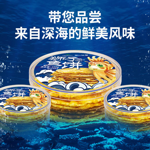 广东潮州紫云仓狮子鱼饼250g/盒 商品图4