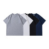 IGUANA 全棉质感 40S新疆精梳棉 纯色 多色可选 情侣款 男女同款　夏季宽松正肩版型 亲肤透气百搭短袖T恤IGJT2200 商品缩略图0