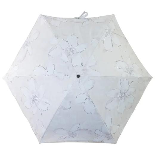 紫宝【小轻伞】陌上花语双层黑胶防紫外线五折晴雨伞 商品图2