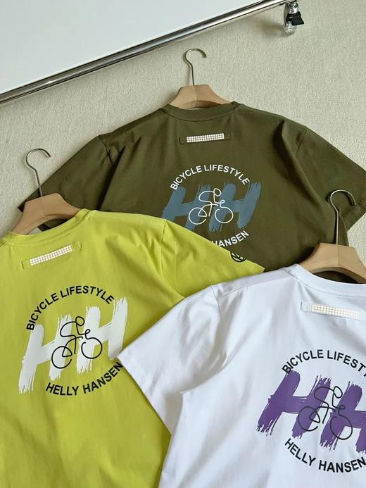 HH联名款男女情侣纯棉凉感短袖T恤 商品图6