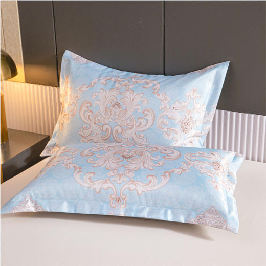 悠梦嘉居雅韵蓝菱冰丝软席三件套 商品图2