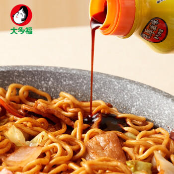大多福 日式炒面酱汁280g 日式拌面炒饭炒粉专用低脂调味酱 /粮油调味 /调味品 /复合调味汁 商品图4