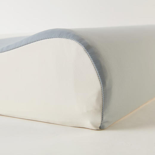 枕头 睡眠枕枕颈慢回弹双芯海浪护颈记忆枕 海浪枕 单只/ 海浪枕（含冷感枕套） 单只 约 65*38*11cm 商品图5