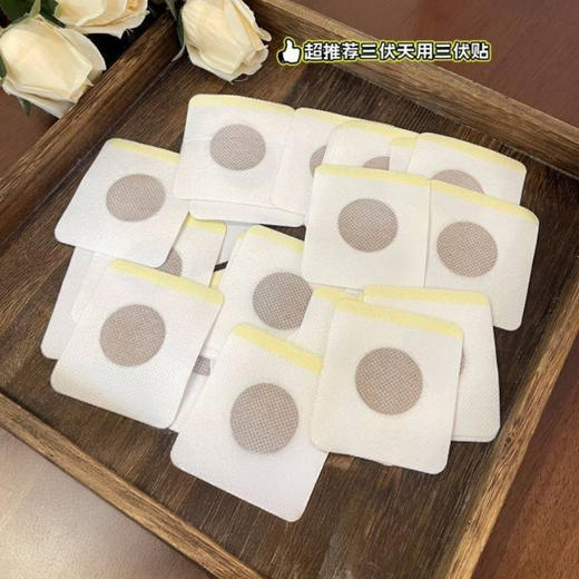 【超值5盒装】宛岭 南京同仁堂 艾草三伏贴 温和呵护 全身可用 30贴*5盒 商品图6