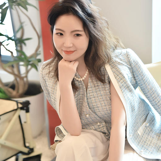 ST.SANLI【成衣系列】时尚 立体剪裁工艺上衣GA122A69 商品图1