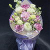 【母亲节】新鲜鲜花花束紫韵凝香·温婉之约（6朵康乃馨+1朵紫罗兰+配花）可备注送货时间 商品缩略图0
