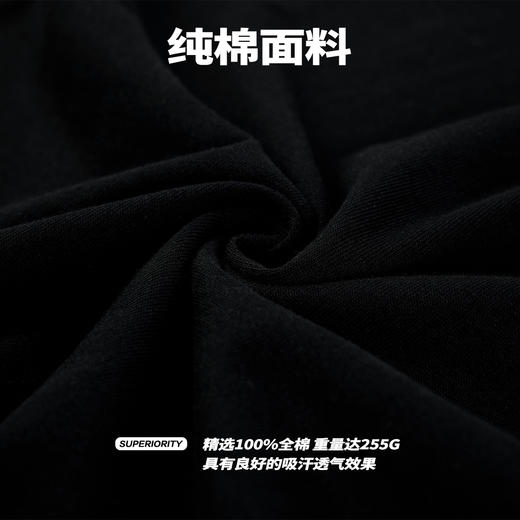 NPC潮牌纯棉【果冻胶】印花圆领短袖T男中国风NP44TE30 商品图4