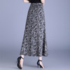 MYX-AS-7331-L时尚印花半身裙2025夏季新款垂感修身显瘦A字裙高腰通勤气质长裙 商品缩略图2