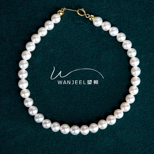 珍珠【素】小米珠手链（K金款） 商品图0