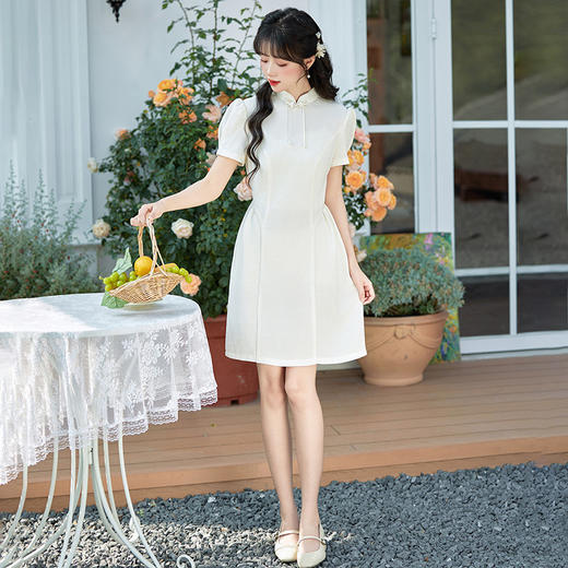 夏季新款小清新淑女小性感短旗袍BS2536 商品图3