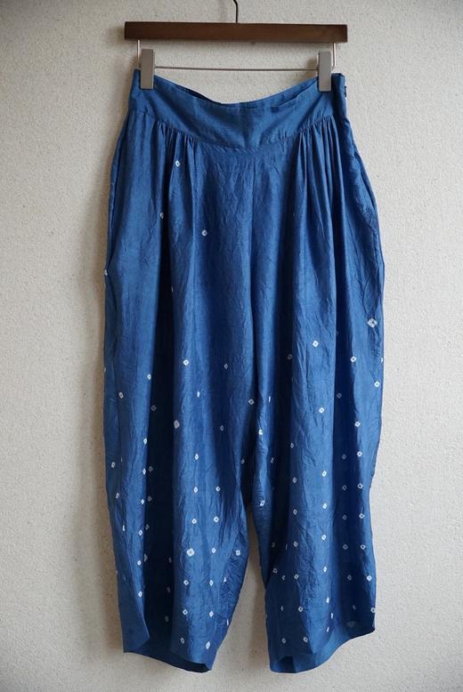 MAKU textiles｜真丝扎染图案休闲裤 商品图6