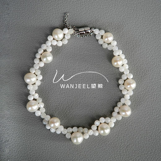 珍珠【咪萌】编织手链 商品图1