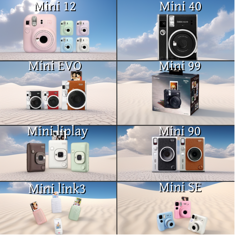 富士Mini/SQ/Wide相机全集，日版原装进口，官方标配，多色可选，操作简单，现货速发