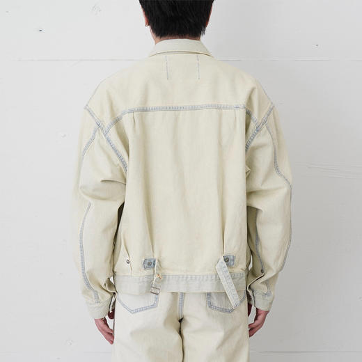 DAIRIKU "Ice Wash" 2PKT Denim jacket 冰雪洗水洗牛仔夹克外套 商品图2