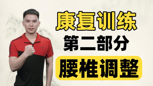 大鹏一对一训练课程二：腰椎调整动作 商品图0