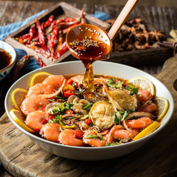 坂东0脂肪海鲜捞汁1L 零添加剂生腌小海鲜凉拌菜汁白灼汁鱼虾蟹调味汁 /粮油调味 /调味品 /复合调味汁 商品图3