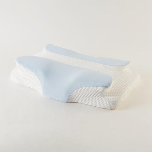 睡眠枕枕颈双侧可睡慢回弹棉花糖护颈记忆枕 棉花糖枕 单只 11cm 58*37*11 商品图3