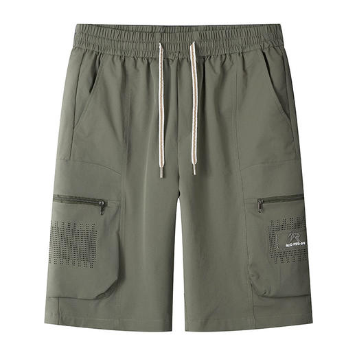 【DPS】大依优型大码休闲工装短裤五分裤大号裤子弹力透气加肥加大夏季松紧腰宽松运动沙滩裤 商品图6