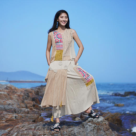 返璞民族风半身裙 | 杨丽萍老师同款 | 现货加急发 商品图3