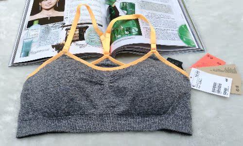 HM无钢圈运动文胸 商品图1