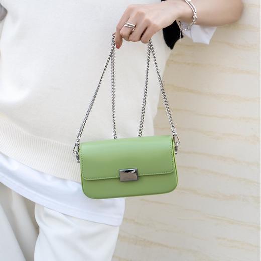 【预售3天】2025新款高级感小众设计小方包斜挎单肩时尚通勤手提包YWW8828 商品图3