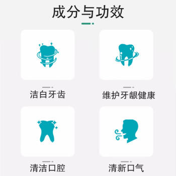 纳爱斯牙膏清新口气去异味口臭去渍牙龈护理防蛀成人鲜果牙膏120g 商品图0