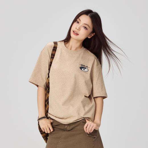 NPC潮牌中国风重磅凉感冰皮功夫太极拳摔跤印花短袖T男NP44TE44 商品图2