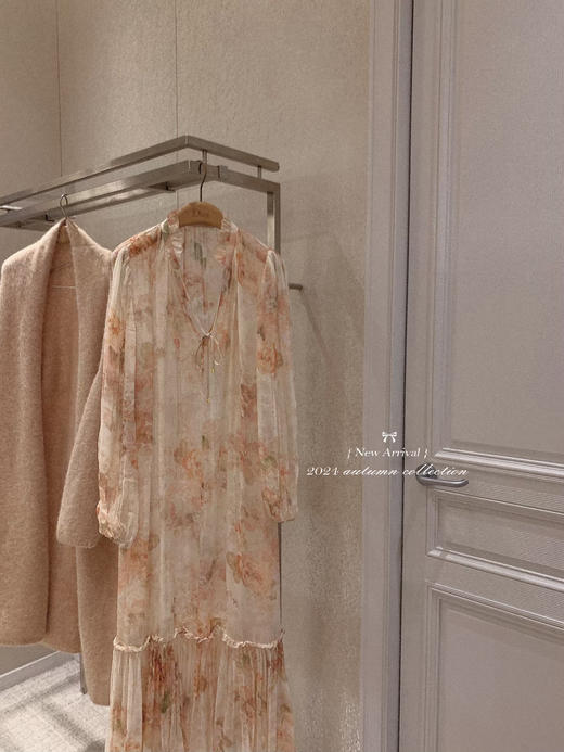 金蘑菇菇 pink memorie松香栀子茶/ zimmer私服  温柔氛围碎花系 商品图3