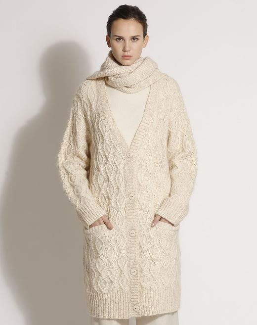 4894415642698 JOAN&DAVID JOAN&DAVID意大利进口毛线长款马海毛针织开衫 商品图1